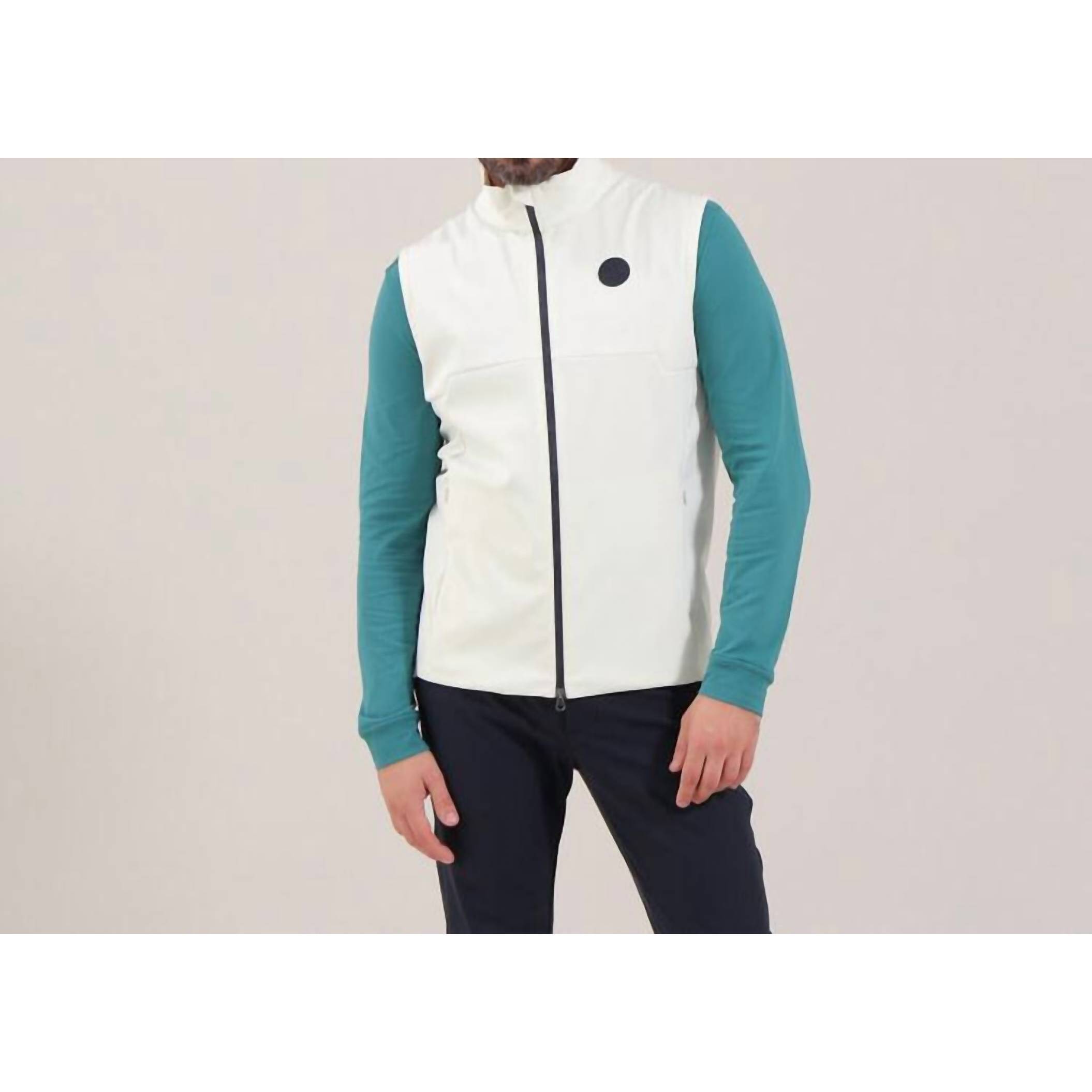 New Cherv Usa The Everyday Pro-Therm Super Stretch Vest In Frosting Cream